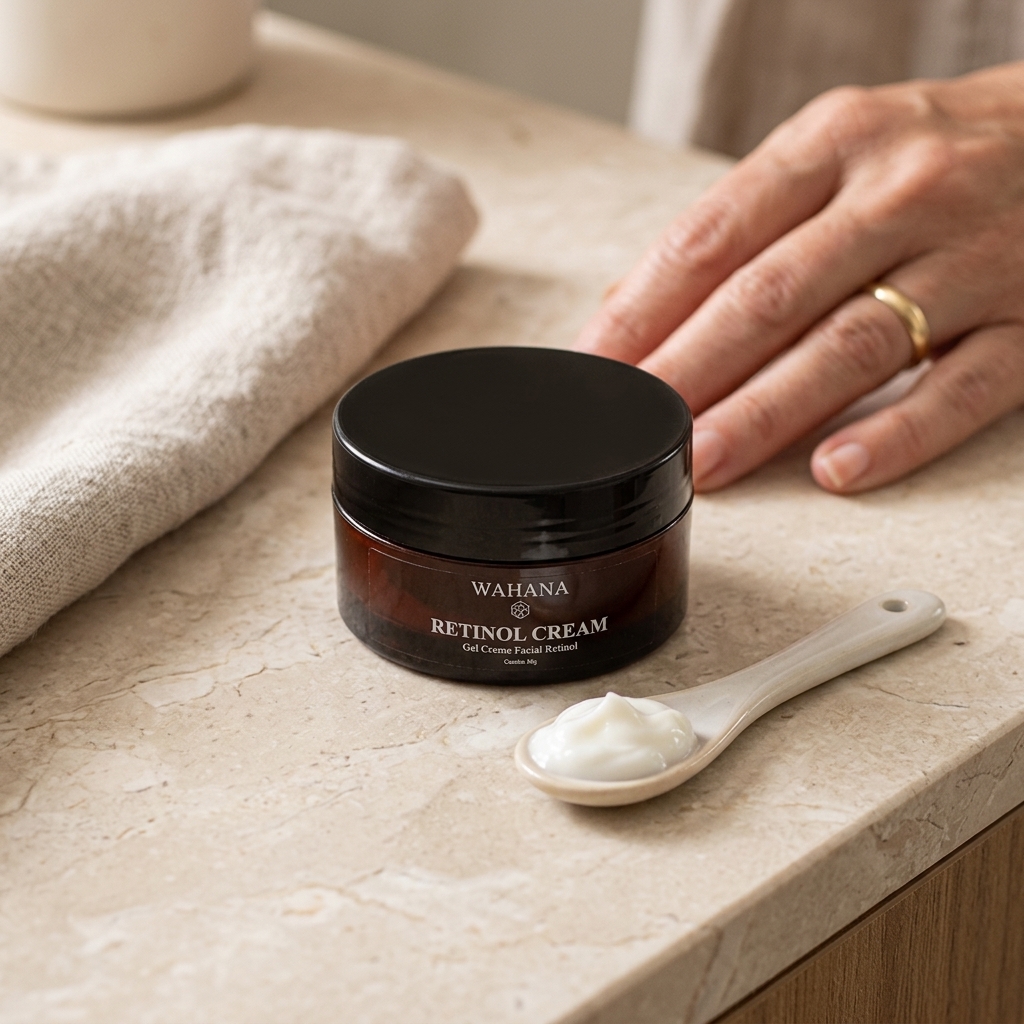 Ácido Hialurônico Após os 50: Mitos e Verdades sobre Rugas - Retinol Cream