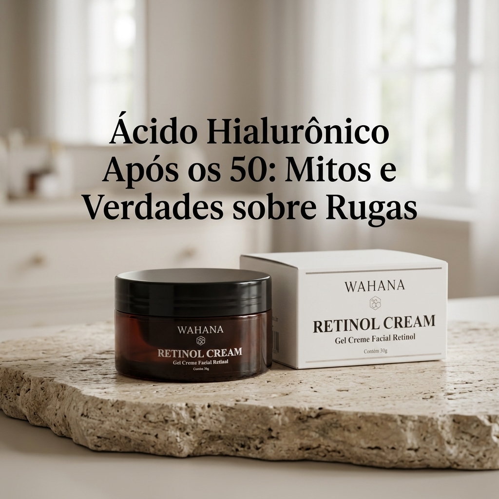 Ácido Hialurônico Após os 50: Mitos e Verdades sobre Rugas - Retinol Cream