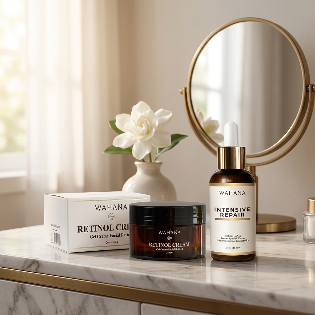 Como o Retinol Transforma a Pele Madura: Guia Definitivo e Rotina - Retinol Cream e Intensive Repair