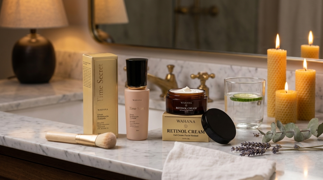 time secret funciona mesmo - rotina madura com Time Secret e Retinol