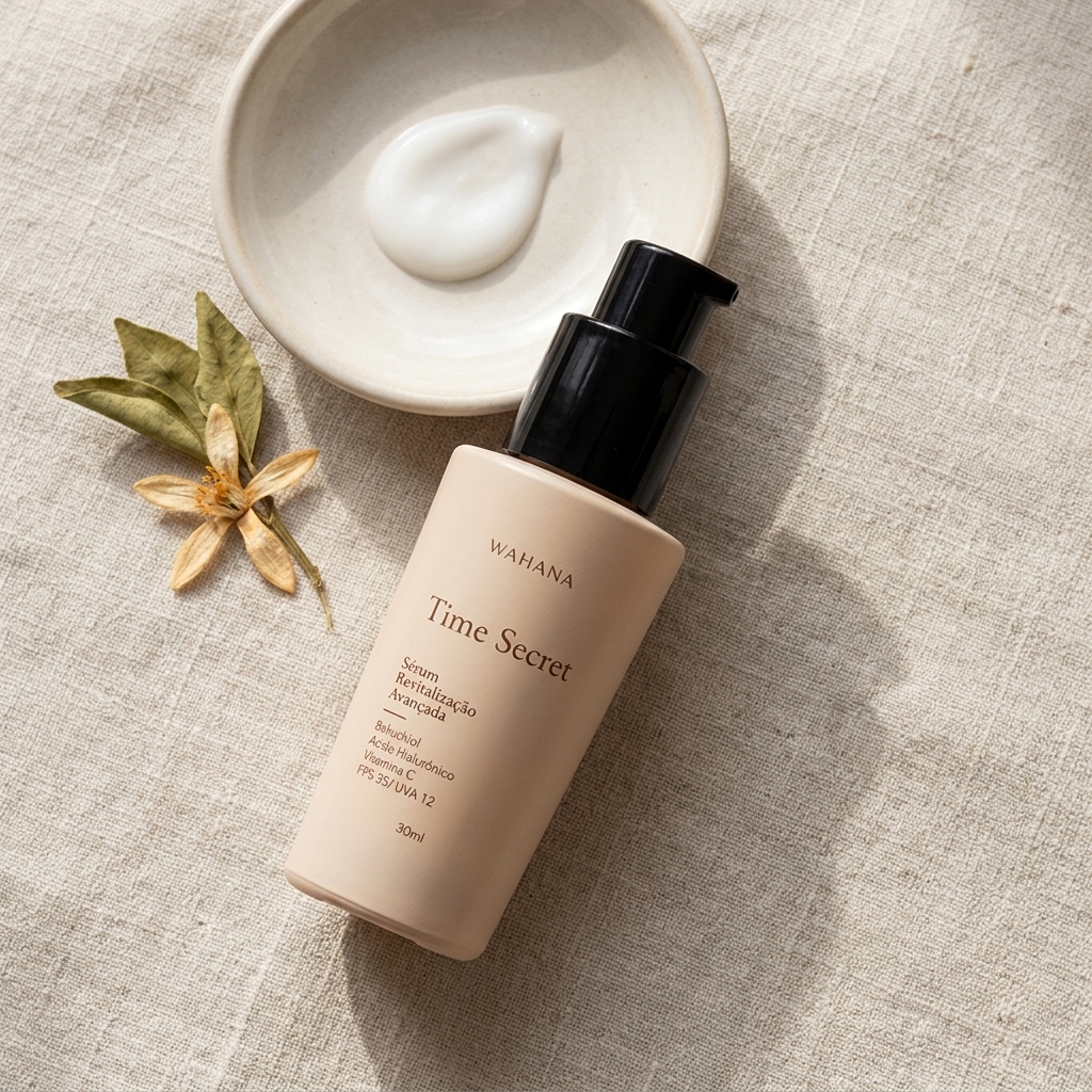 Vitamina C para manchas na pele madura: Como usar sem irritar - Time Secret