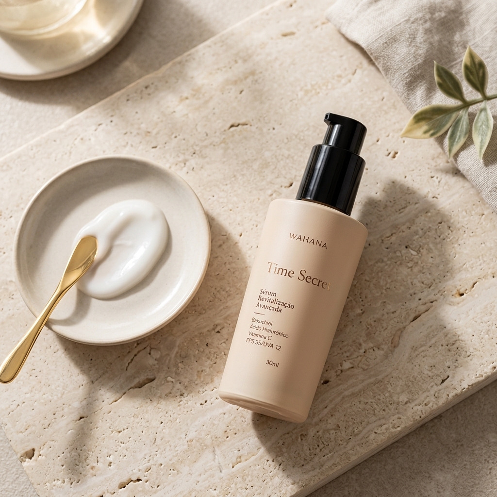 Vitamina C para manchas na pele madura: Como usar sem irritar - Time Secret