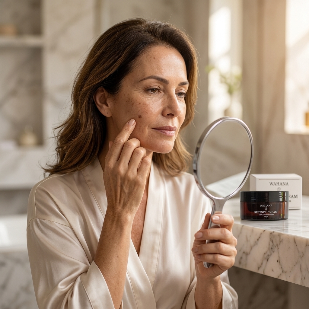 Manchas de Idade: Como Tratar e Prevenir com Skincare - Retinol Cream