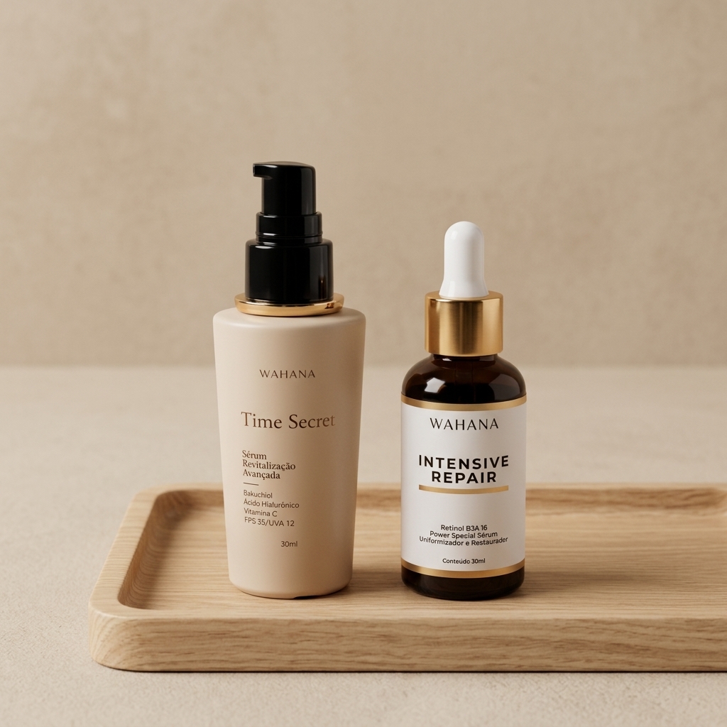 Rotina Minimalista de Skincare: Menos Produtos, Mais Resultados - Time Secret e Intensive Repair