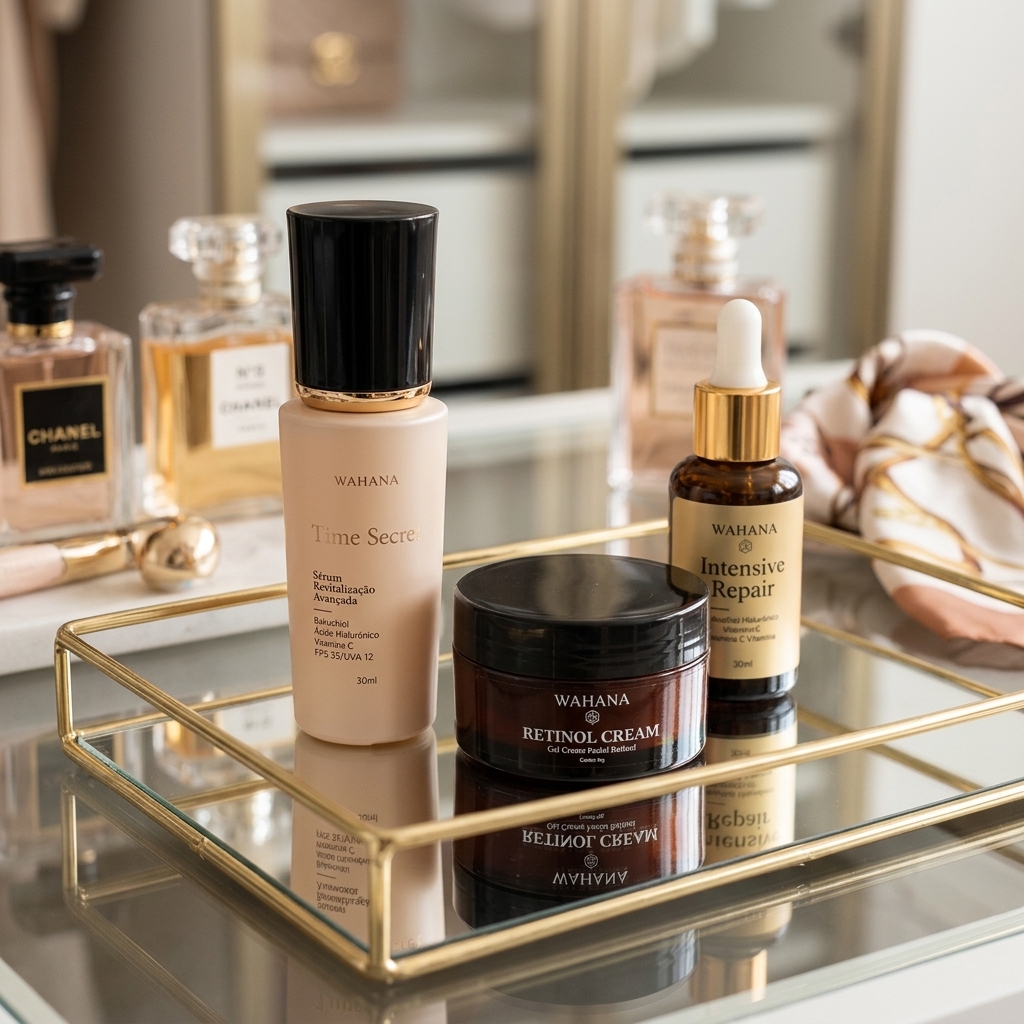 Peptídeos vs Retinol: Qual o Melhor para Sua Pele? - Time Secret e Retinol Cream