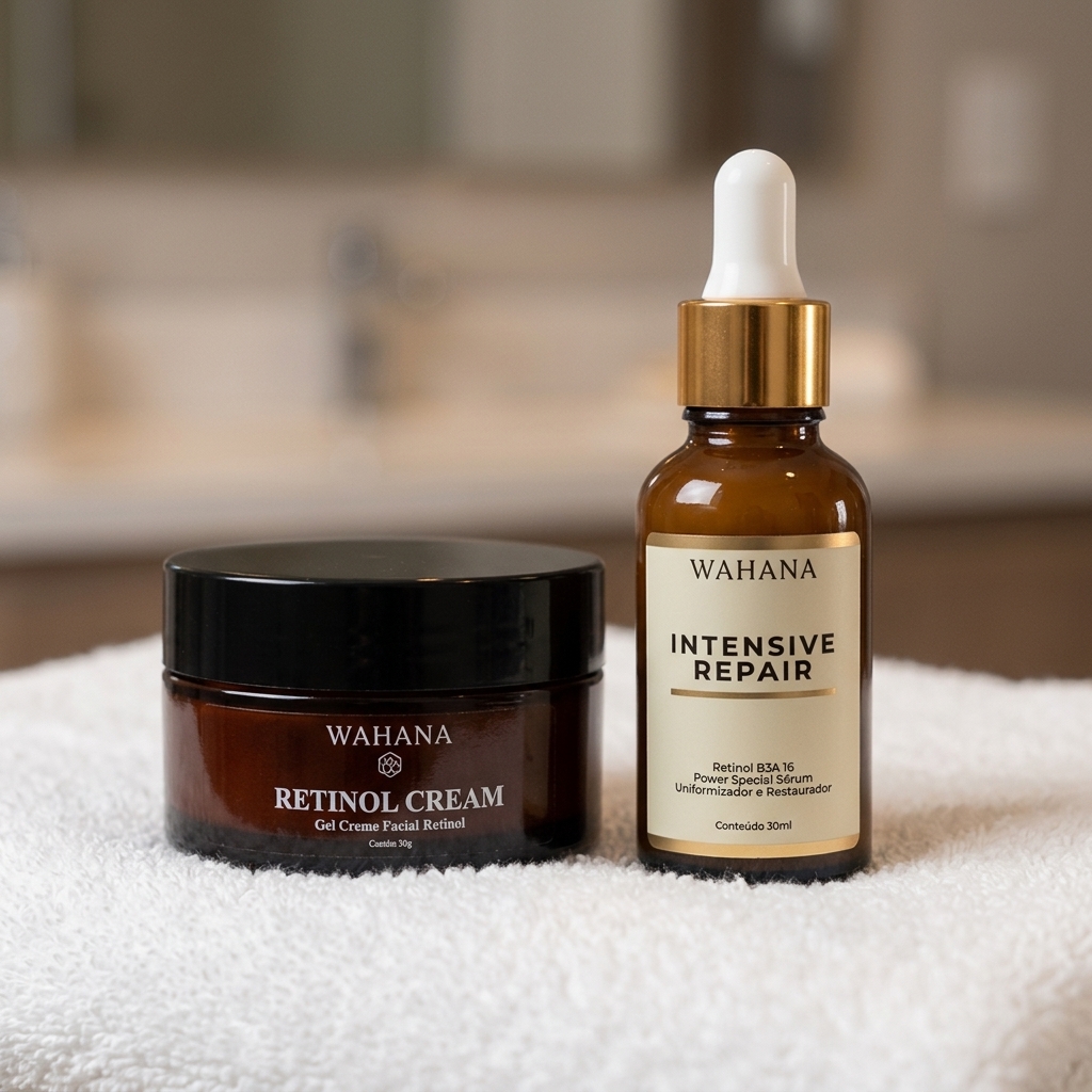 Como Usar Retinol Sem Irritar a Pele: Guia Definitivo - Retinol Cream e Intensive Repair