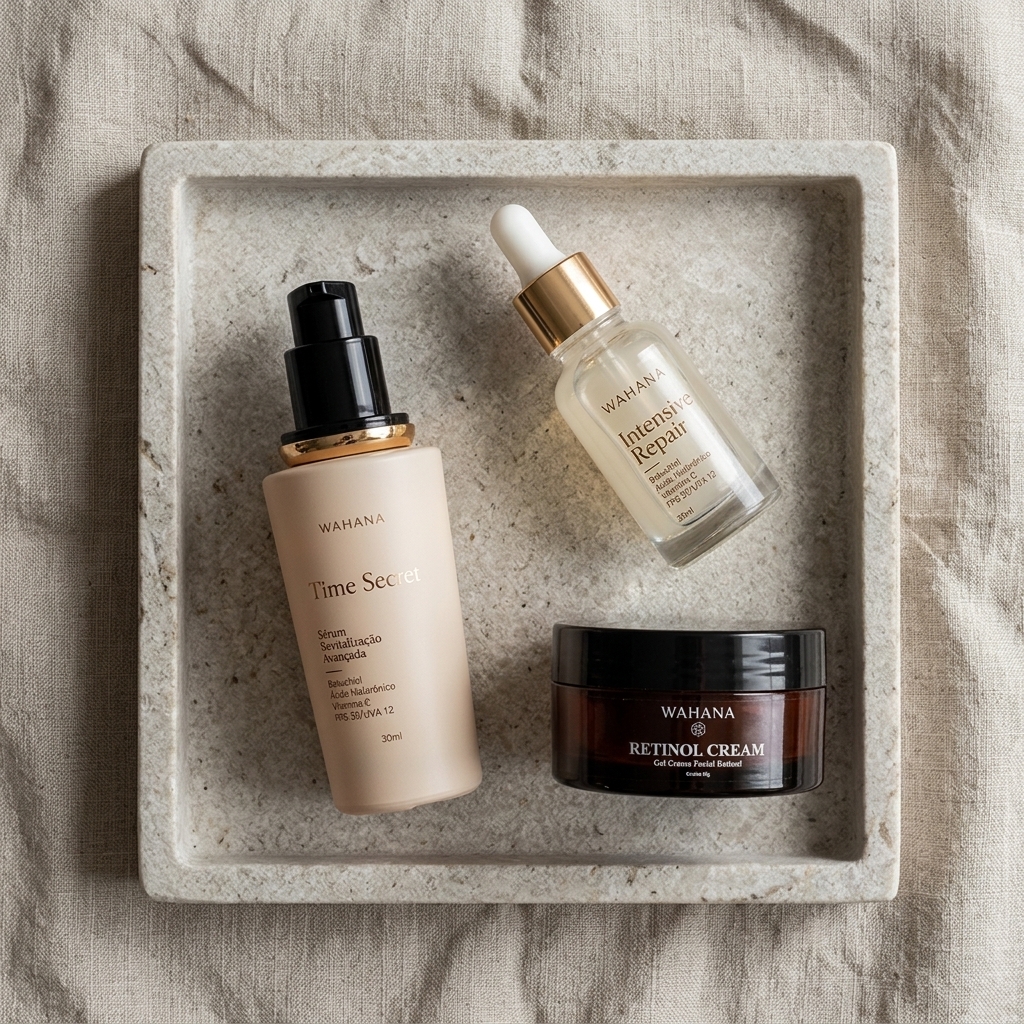 Skincare Minimalista para Mulheres 40+: Menos Passos, Mais Resultados - Time Secret e Retinol Cream