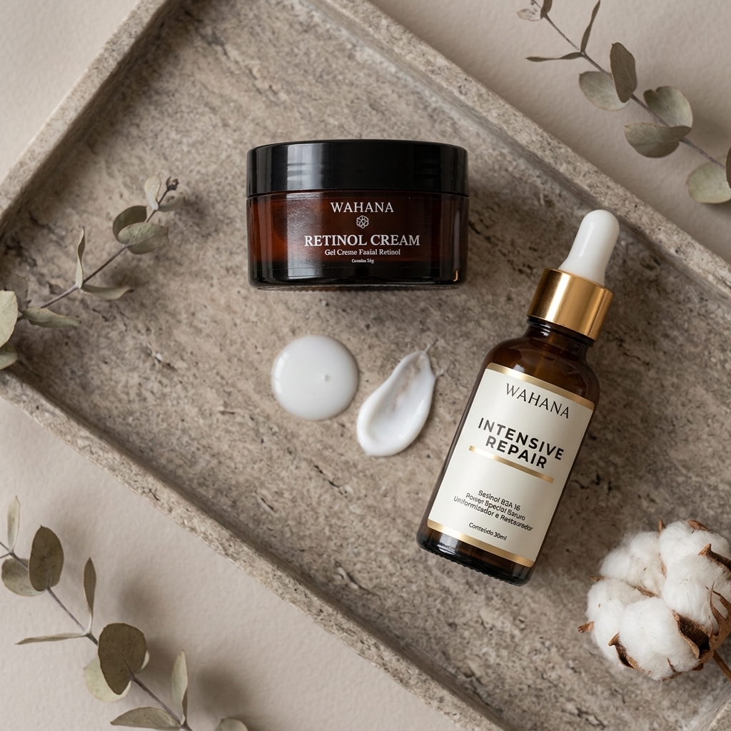Como Usar Retinol Sem Irritar a Pele: Guia Definitivo - Retinol Cream e Intensive Repair