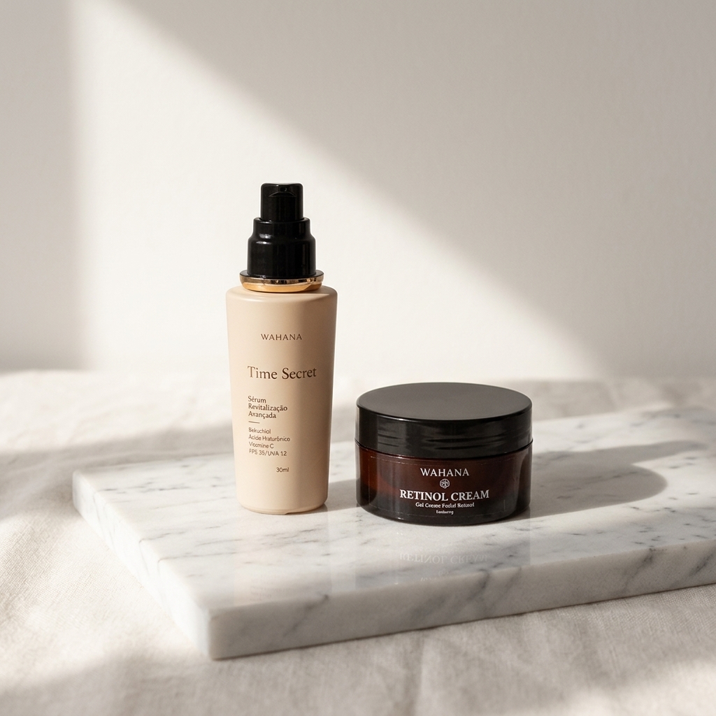 Peptídeos vs Retinol: Qual o Melhor para Sua Pele? - Time Secret e Retinol Cream
