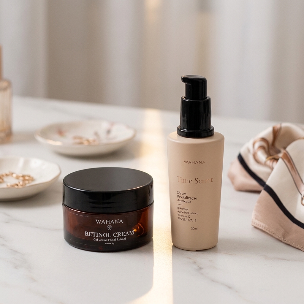 Como o Retinol Age na Pele Madura: O Guia Definitivo - Retinol Cream e Time Secret