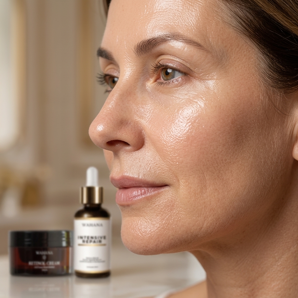 Como o Retinol Age na Pele Madura: O Guia Definitivo - Retinol Cream e Intensive Repair