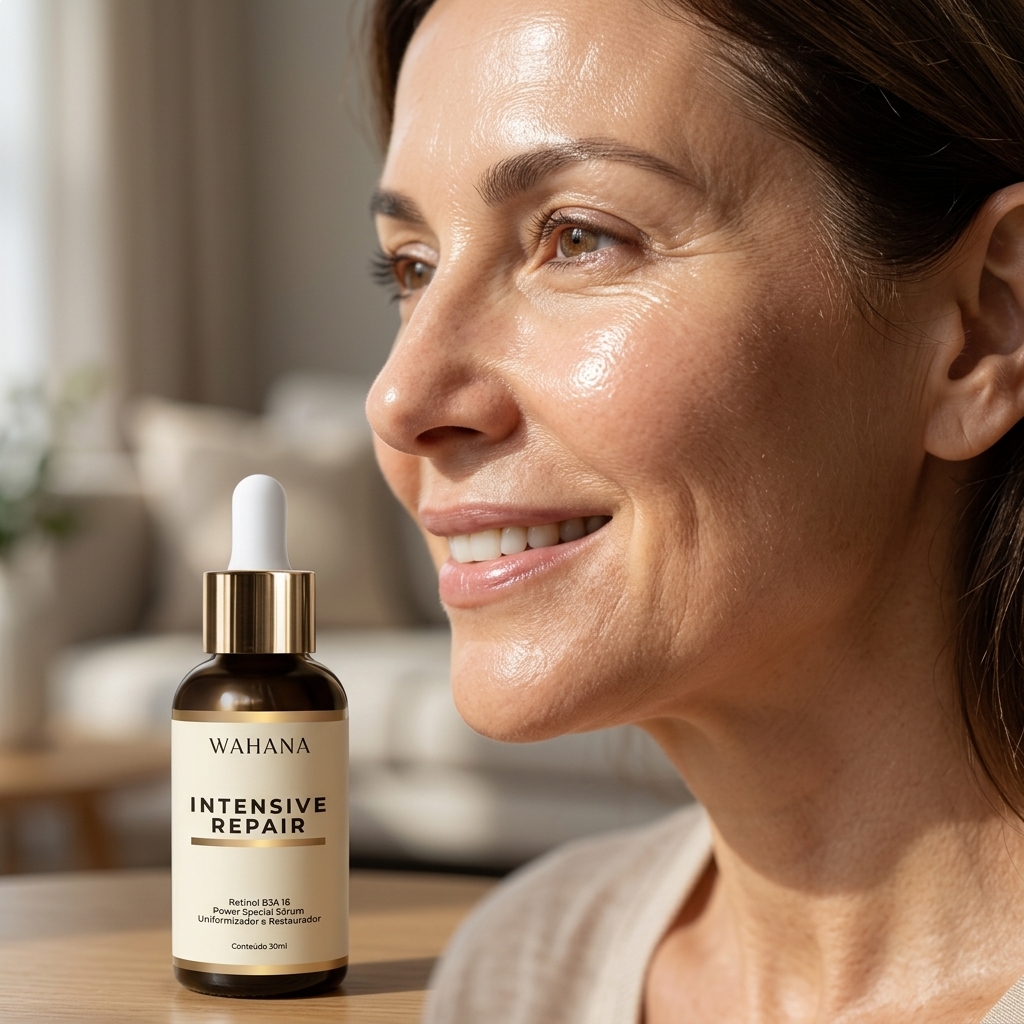 Benefícios da Vitamina C e Ácido Hialurônico na Pele Madura - Intensive Repair