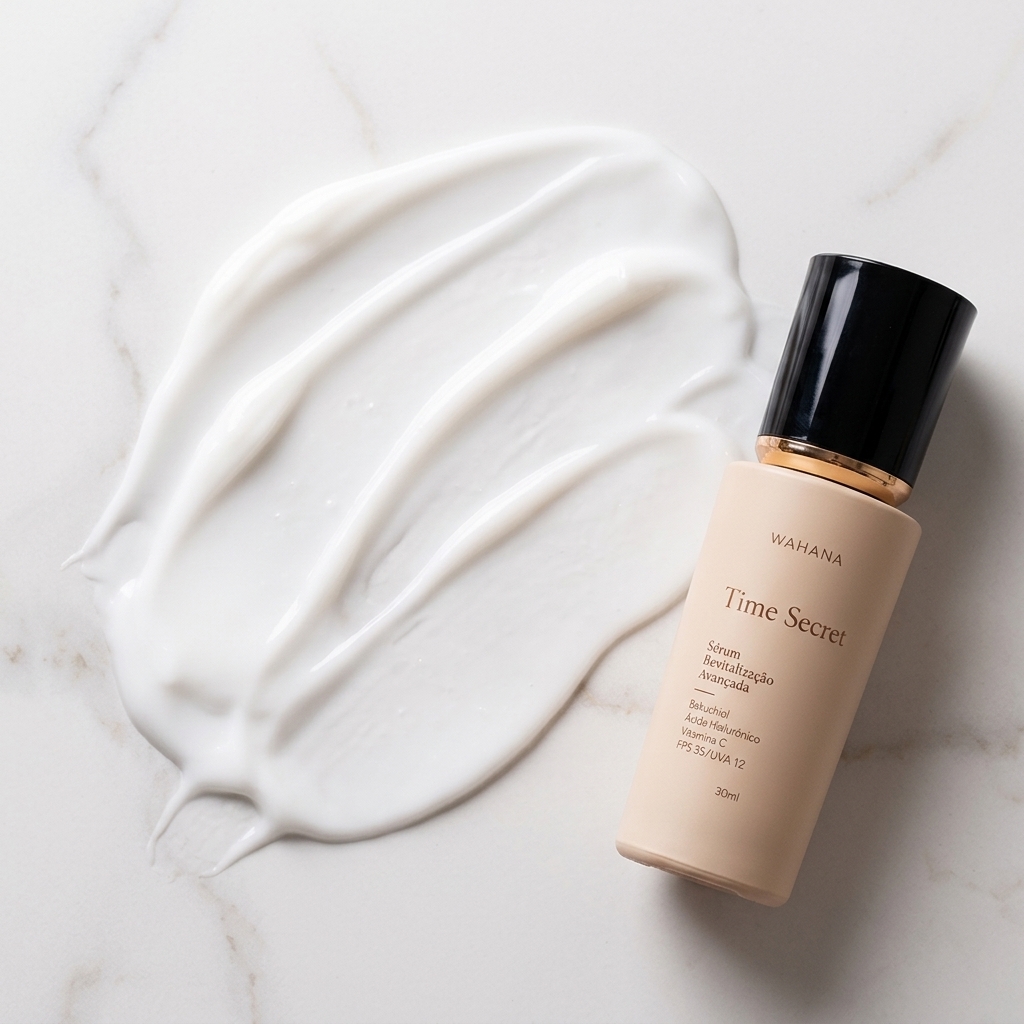 Benefícios da Vitamina C e Ácido Hialurônico na Pele Madura - Time Secret