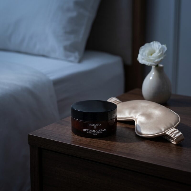 Rotina Noturna Anti-Idade: O Momento Crucial para a Pele - Retinol Cream