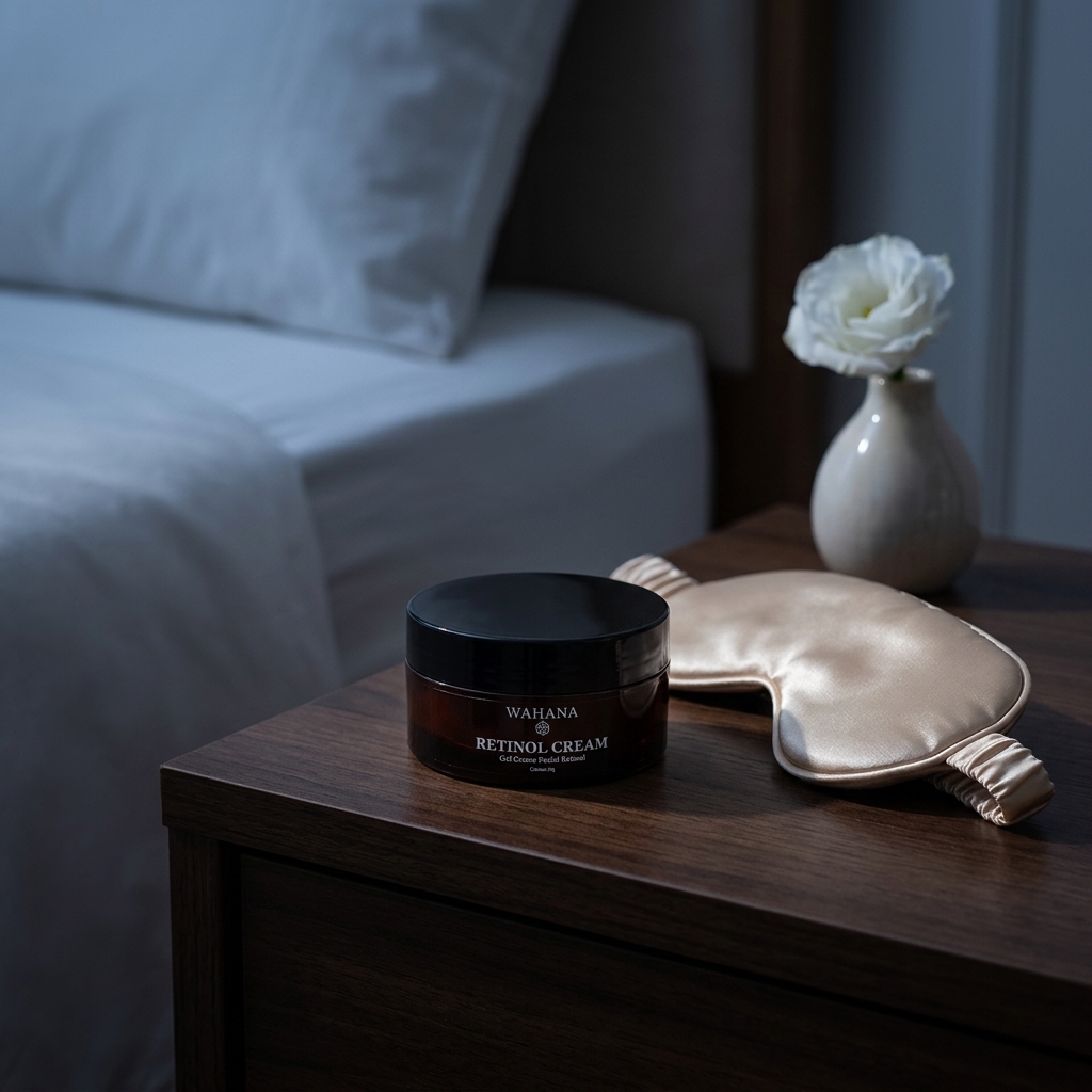 Rotina Noturna Anti-Idade: O Momento Crucial para a Pele - Retinol Cream