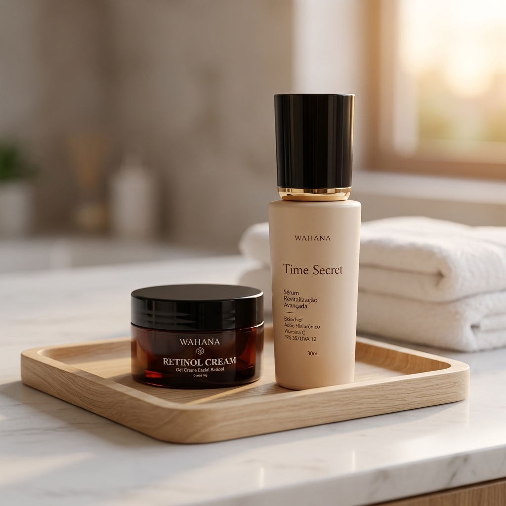 Prevenção de Rugas aos 30 Anos: Como Começar Sua Rotina Anti-Idade - Time Secret e Retinol Cream