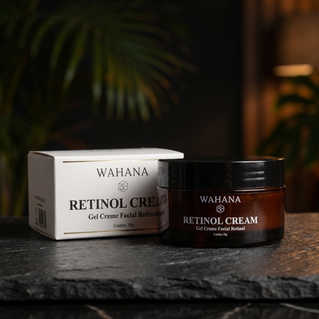 Rotina Noturna de Skincare: O Que Usar Antes de Dormir - Retinol Cream