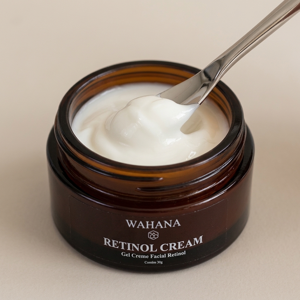 Rotina Noturna de Skincare: O Que Usar Antes de Dormir - Retinol Cream