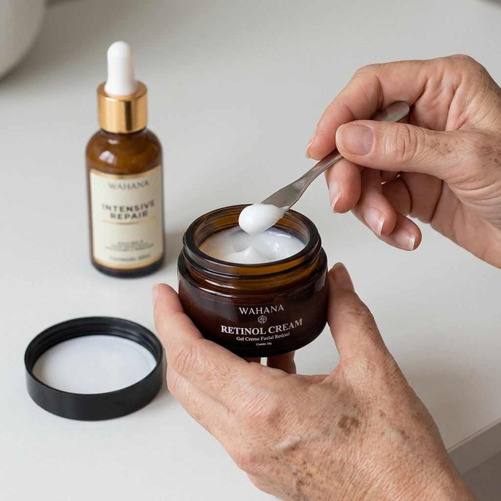 Como o Retinol Age na Pele Madura: O Guia Definitivo - Retinol Cream e Intensive Repair
