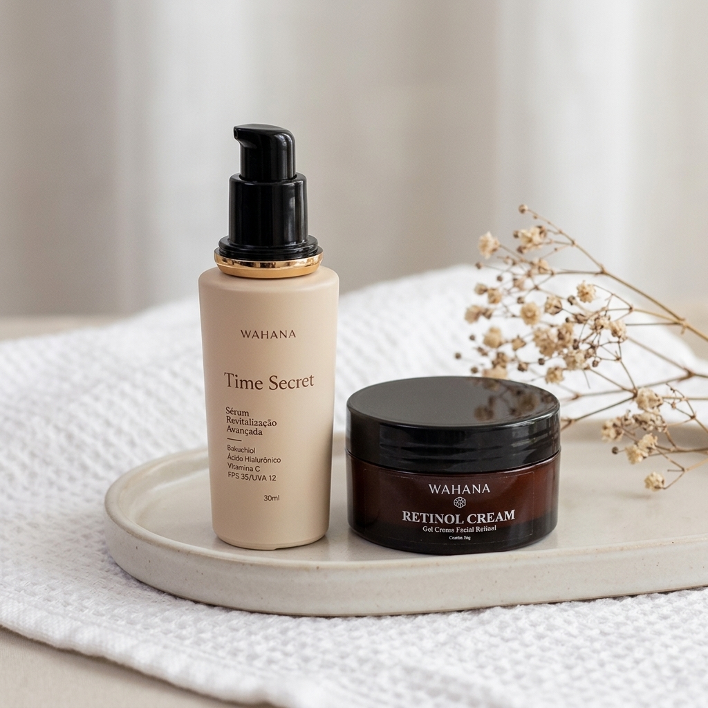 Prevenção de Rugas aos 30 Anos: Como Começar Sua Rotina Anti-Idade - Time Secret e Retinol Cream