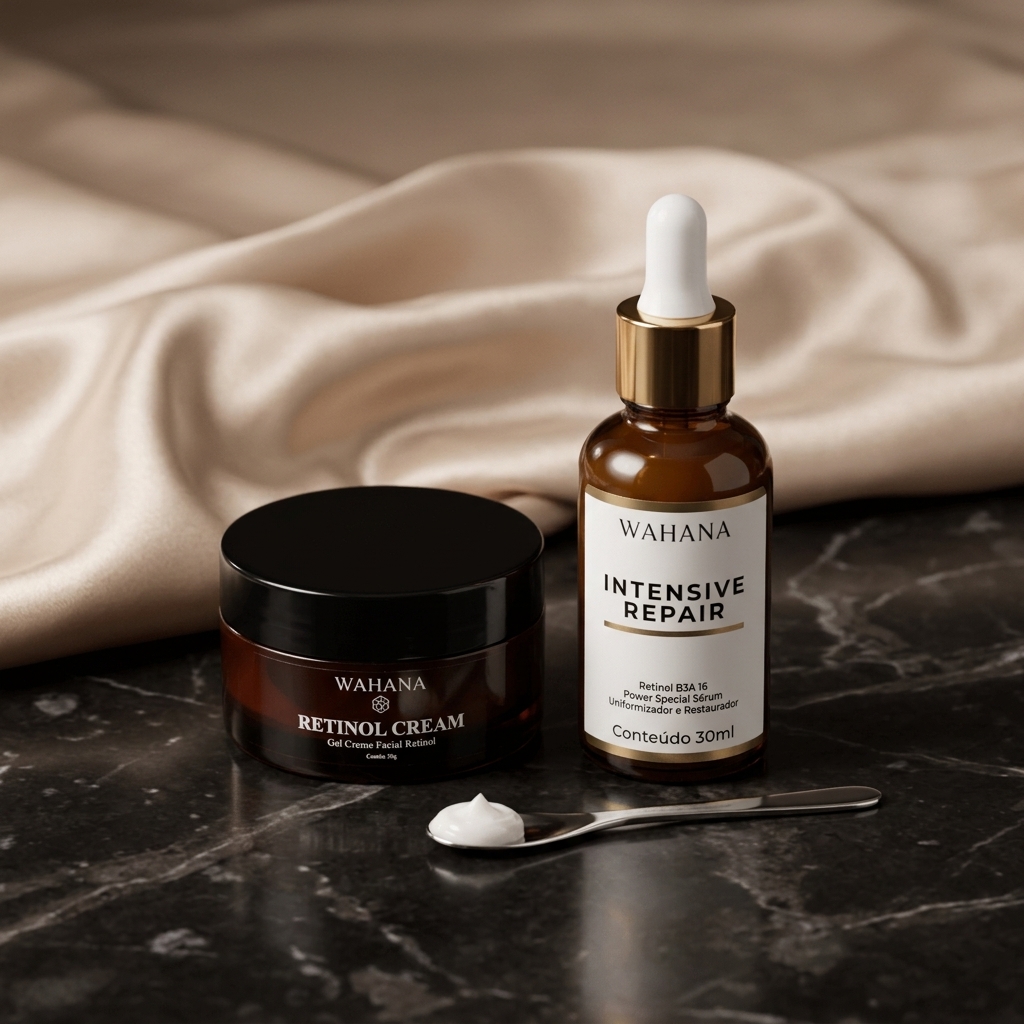Benefícios do Ácido Hialurônico: O Segredo da Hidratação Profunda - Intensive Repair e Retinol Cream