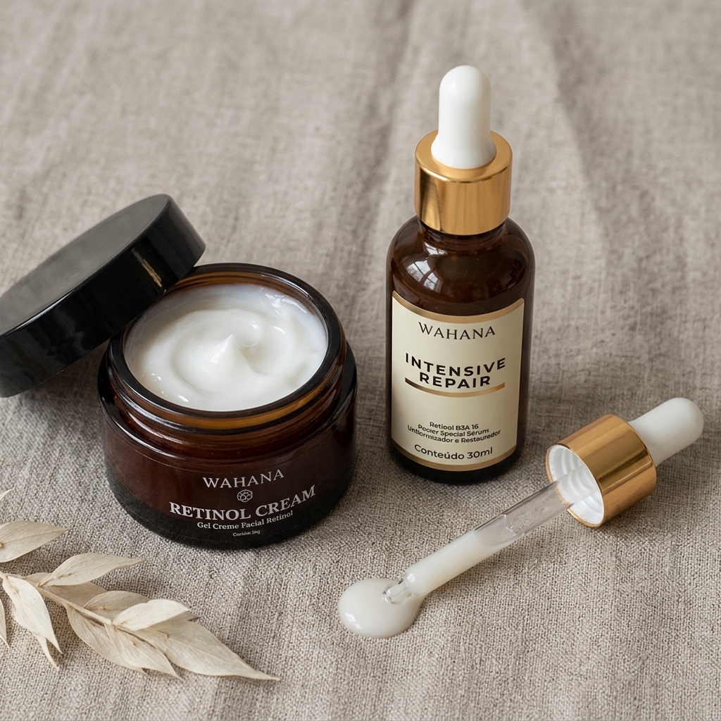 Como Usar Retinol Sem Irritar a Pele: O Guia Dermatológico - Retinol Cream e Intensive Repair