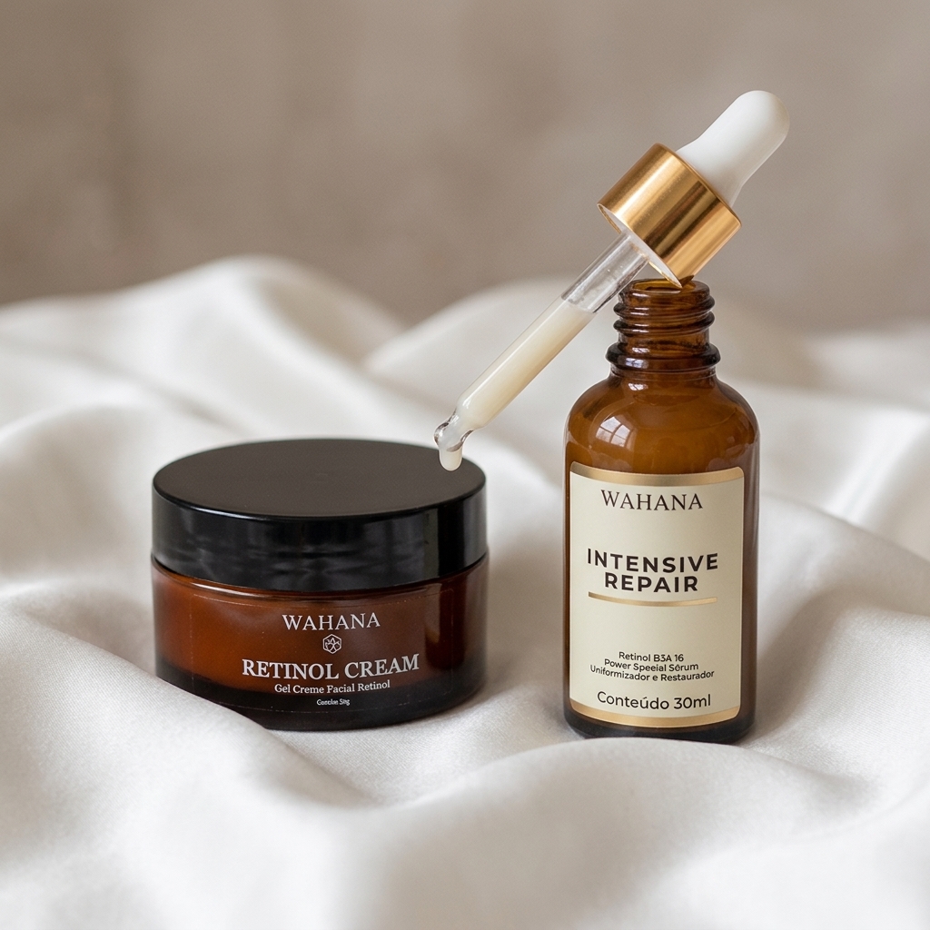 Como Usar Retinol Sem Irritar a Pele: O Guia Dermatológico - Retinol Cream e Intensive Repair