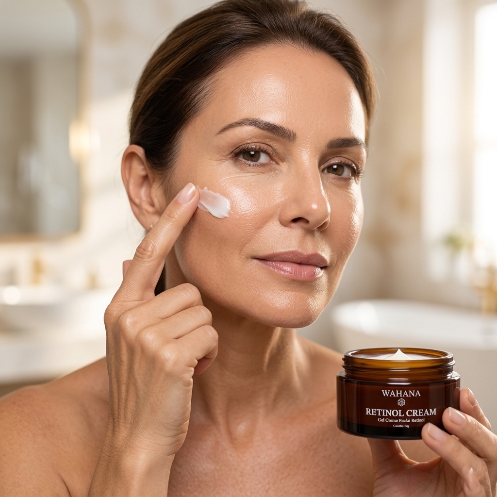 Manchas na Pele: Como Clarear e Uniformizar o Tom do Rosto - Retinol Cream