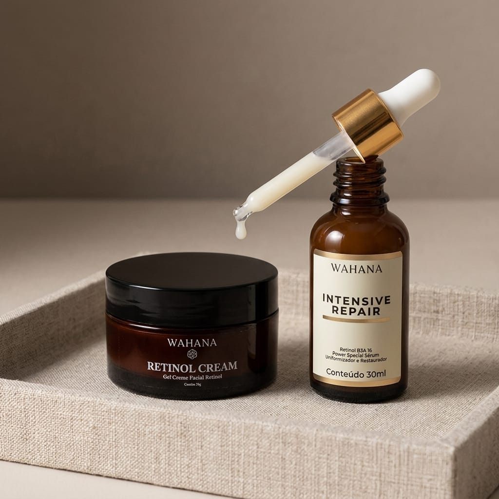 Como introduzir Retinol na rotina de skincare: Guia para iniciantes - Retinol Cream e Intensive Repair