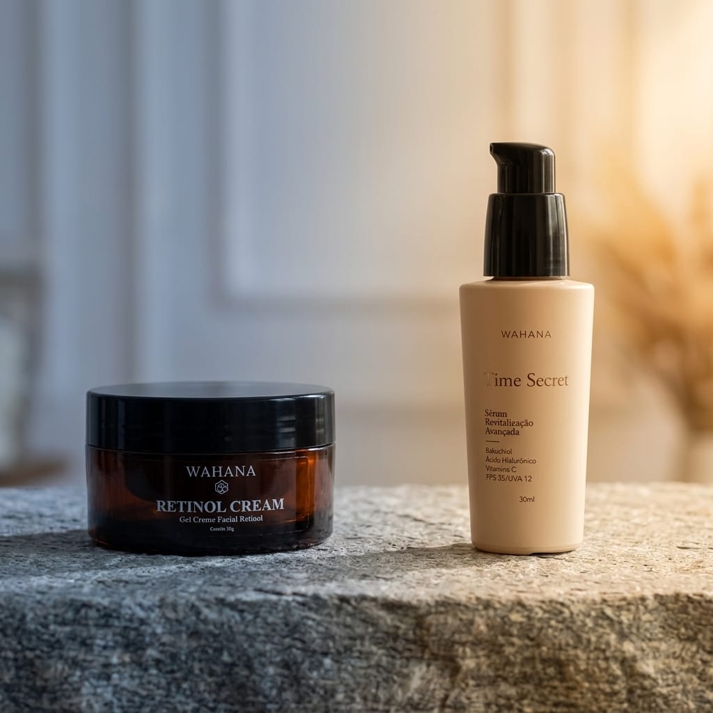 Como introduzir Retinol na rotina de skincare: Guia para iniciantes - Retinol Cream e Time Secret