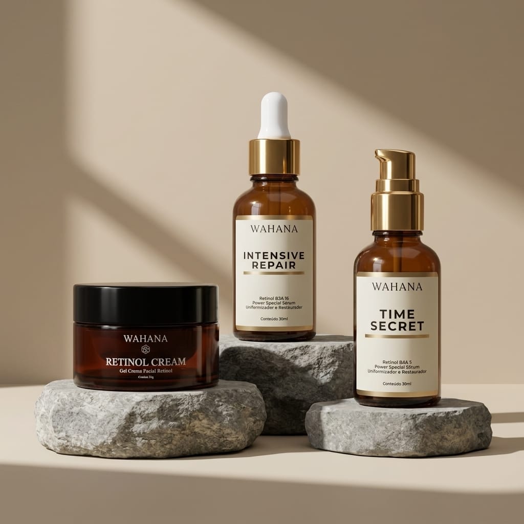 Retinol para Iniciantes: Como Usar Sem Irritar a Pele - Retinol Cream e Intensive Repair