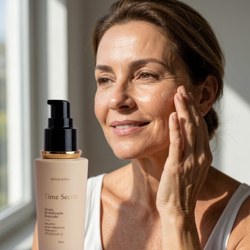 Bakuchiol para pele madura depois dos 50: O guia completo - Time Secret