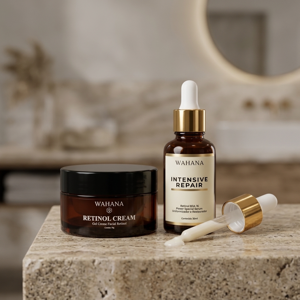 Retinol para Iniciantes: Como Começar a Usar Sem Irritar a Pele - Retinol Cream e Intensive Repair