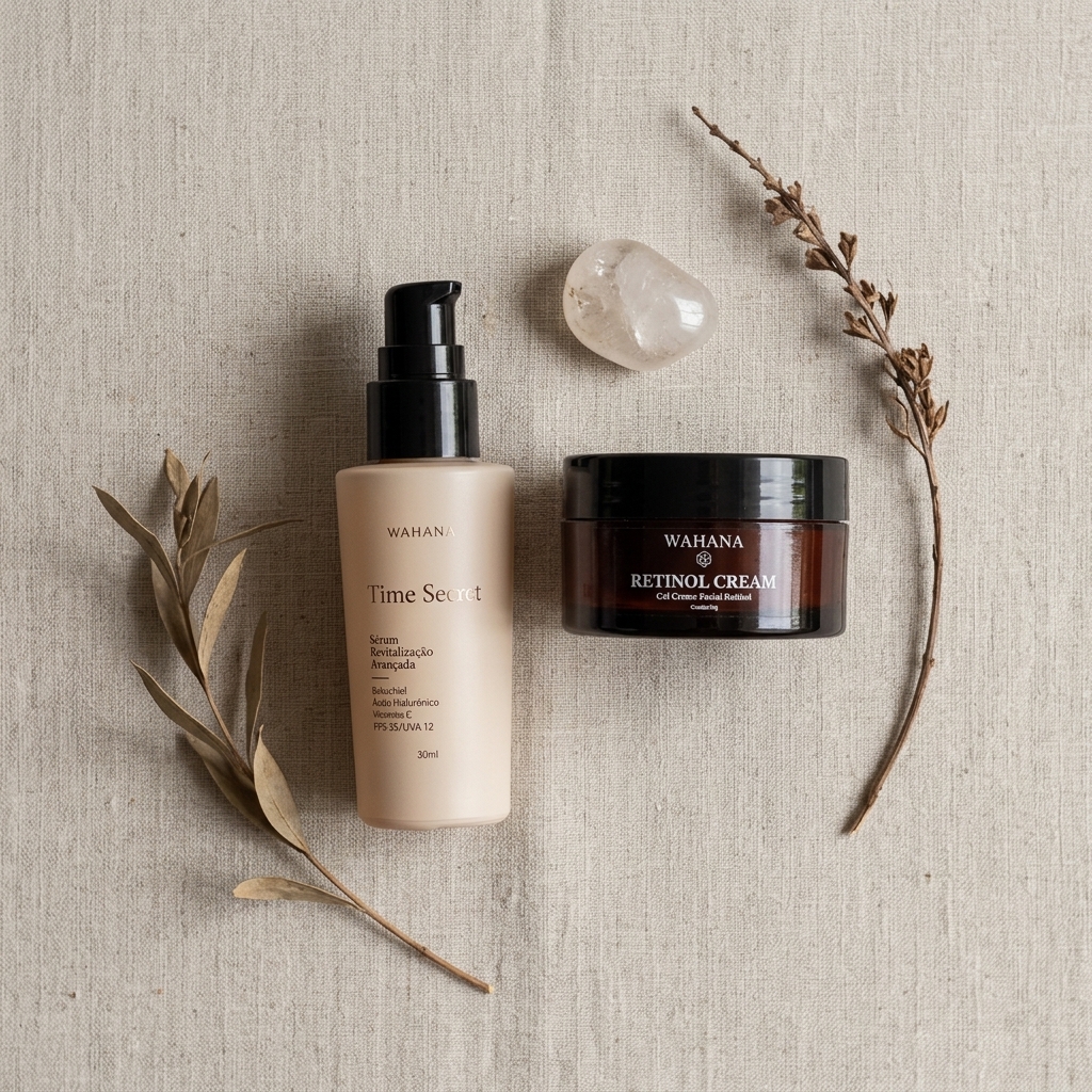 Manchas e Melasma: Como Uniformizar o Tom da Pele com Eficácia - Time Secret e Retinol Cream