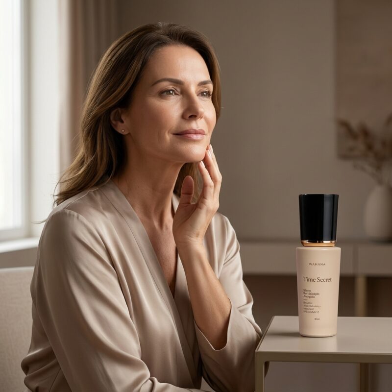 Flacidez no Rosto: Causas e Como Recuperar a Firmeza da Pele - Time Secret