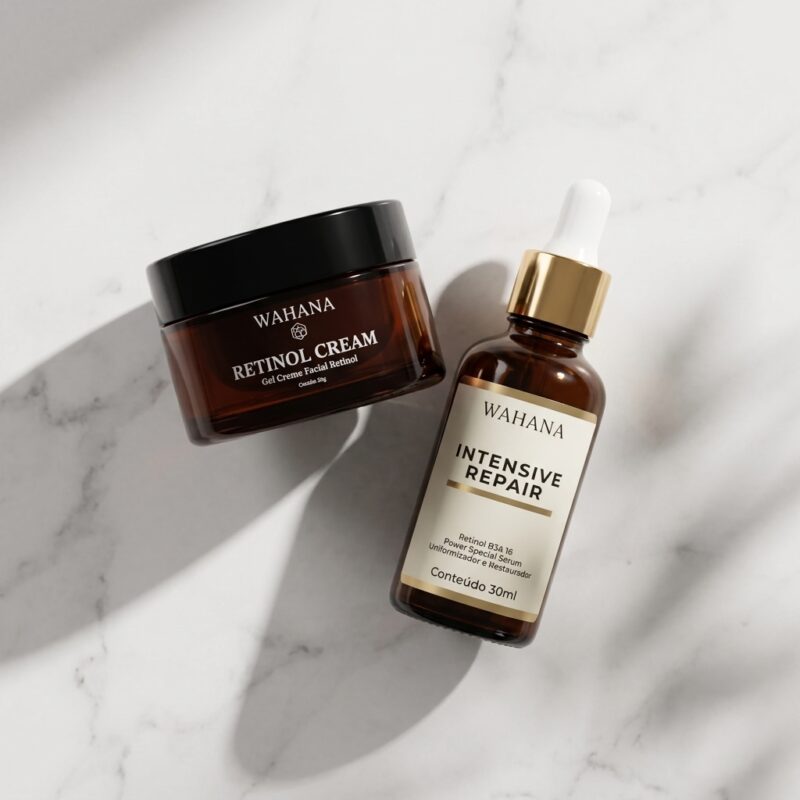 Ácido Hialurônico e Retinol Juntos: A Dupla Imbatível do Skincare - Retinol Cream e Intensive Repair