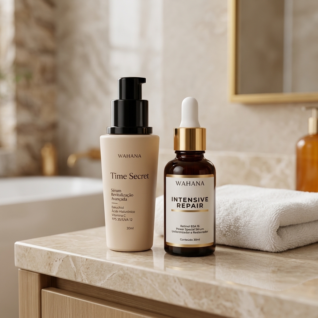 Bakuchiol para pele madura depois dos 50: O guia completo - Time Secret e Intensive Repair