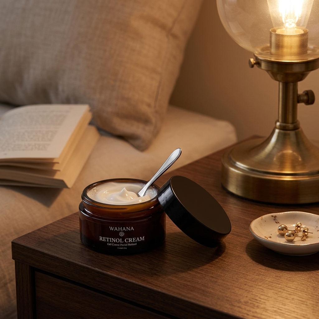 Flacidez no Rosto: Causas e Como Recuperar a Firmeza da Pele - Retinol Cream