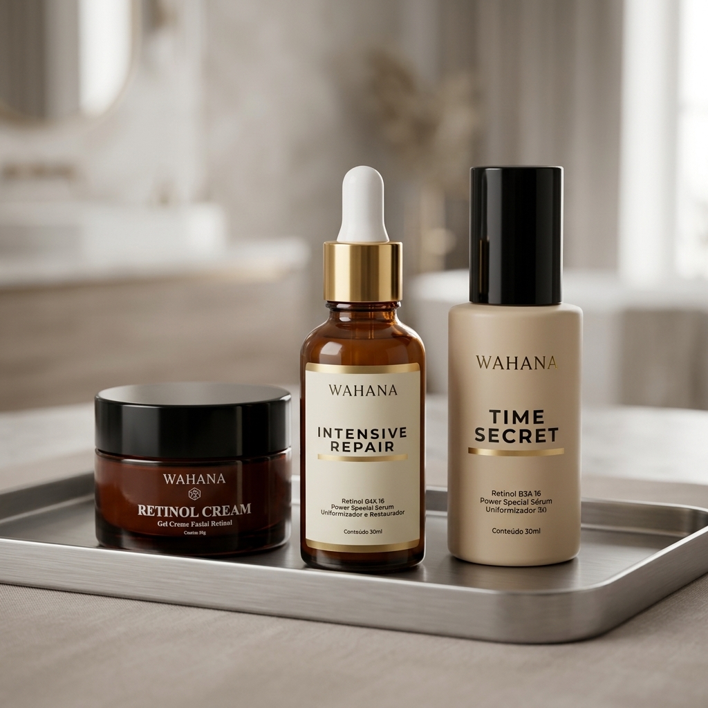 Rotina Noturna de Skincare: O Segredo do Sono da Beleza - Retinol Cream e Intensive Repair