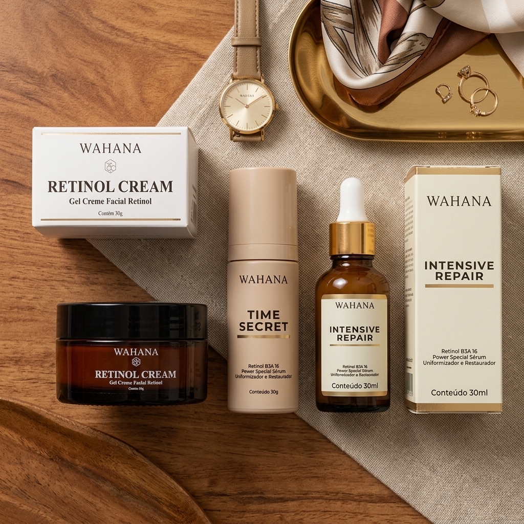 Ácido Hialurônico e Retinol Juntos: A Dupla Imbatível do Skincare - Retinol Cream e Intensive Repair