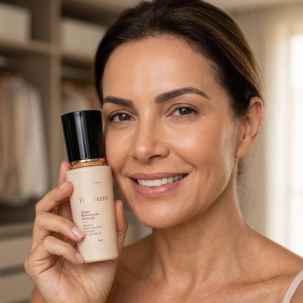 Pele madura oleosa: Como hidratar sem pesar aos 45+ - Time Secret