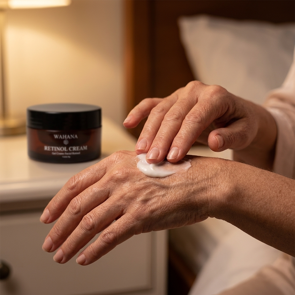 Retinol em creme vs Sérum: Qual a melhor textura para pele 60+? - Retinol Cream