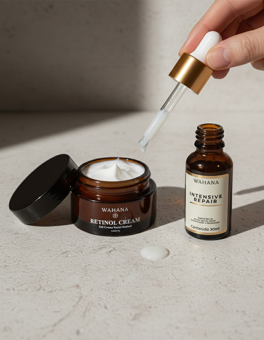 Como começar a usar Retinol: Guia definitivo para iniciantes - Retinol Cream e Intensive Repair