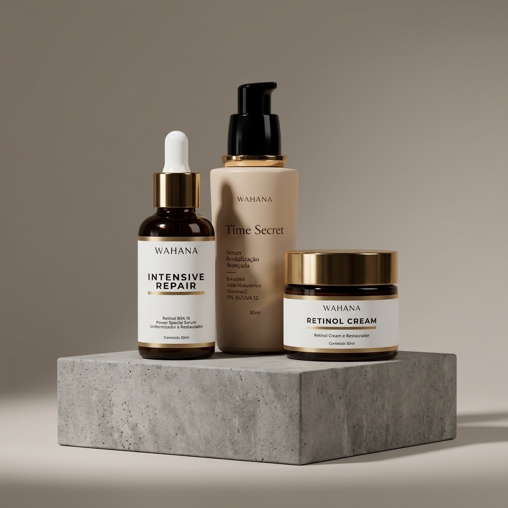 Skinimalism: Como ter resultados incríveis com poucos produtos - Time Secret e Intensive Repair