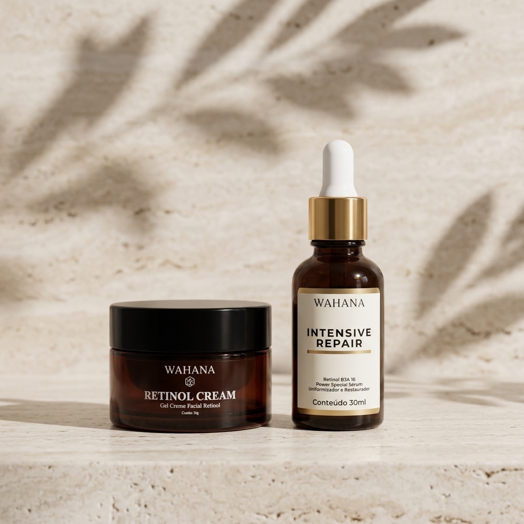 Ácido Hialurônico vs Retinol: Como Combinar Para Máxima Eficácia - Retinol Cream e Intensive Repair