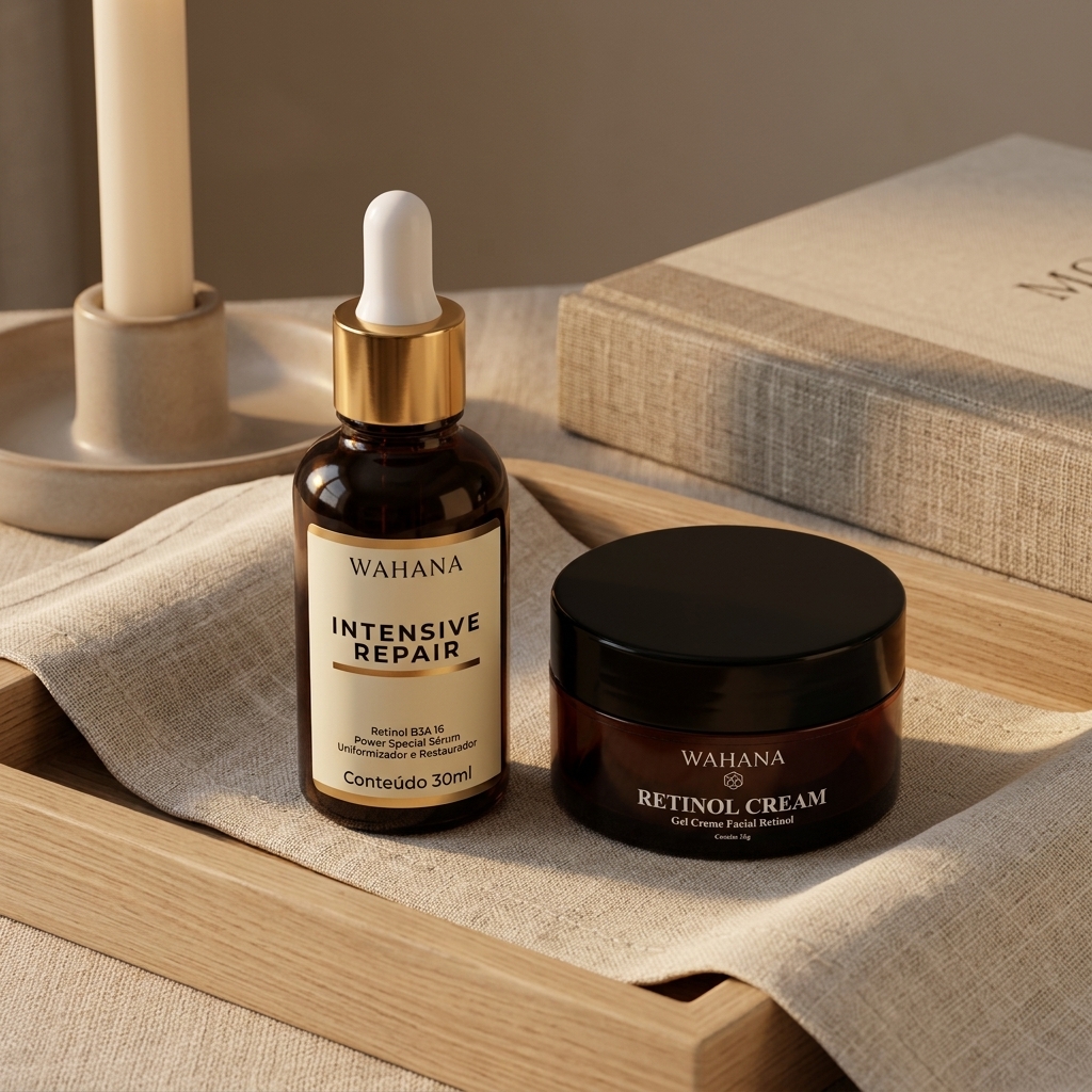 Como Recuperar a Barreira Cutânea Danificada Rapidamente - Intensive Repair e Retinol Cream