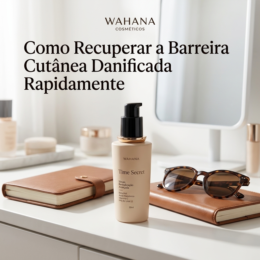 Como Recuperar a Barreira Cutânea Danificada Rapidamente - Time Secret
