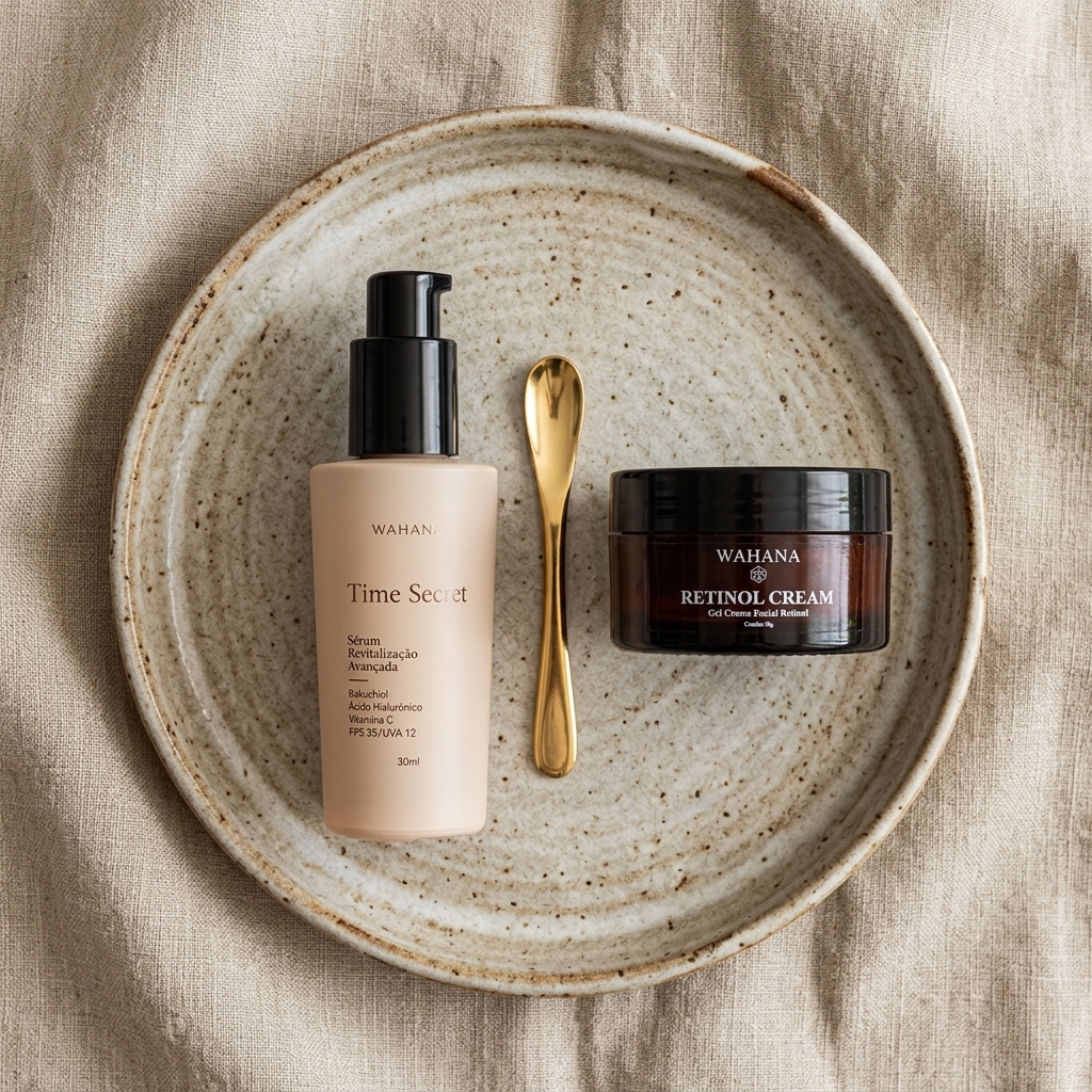 Manchas de Sol no Rosto: Como Clarear e Prevenir Aos 40+ - Time Secret e Retinol Cream