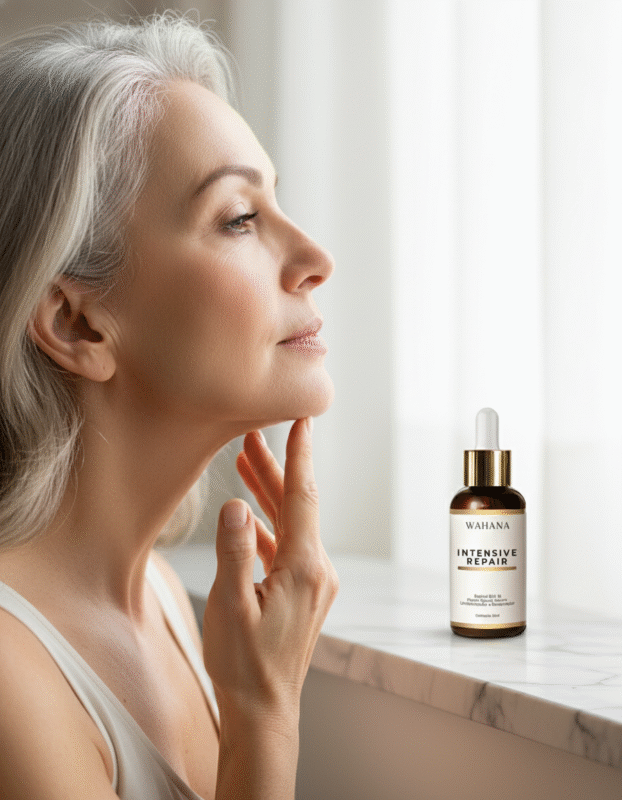 Como Tratar Flacidez no Rosto Depois dos 50 Anos - Intensive Repair
