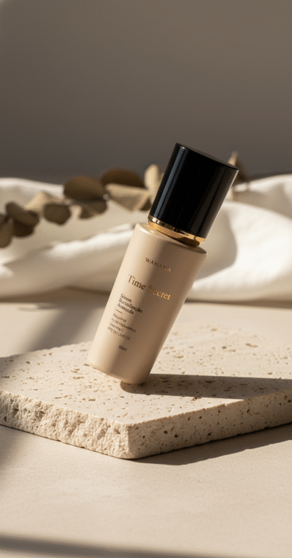 Rotina Diurna para Pele Madura com Protetor Solar - Time Secret